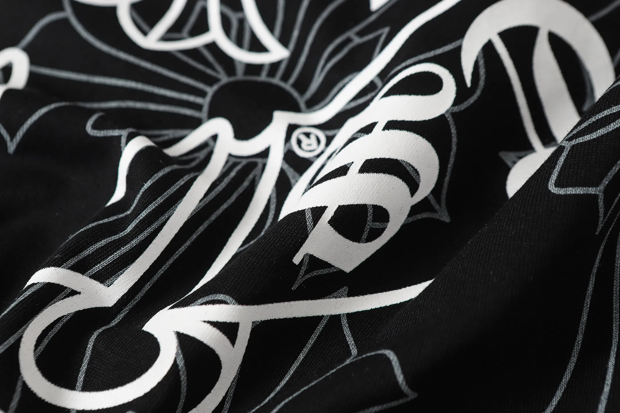P170 Chrome Hearts CH Chrome Hearts Dark Pattern Color Horseshoe Sanskrit Short Sleeve T-shirt Uses direct injection imported machine printing Hardware and accessories are all milled and customized Correctly configured Black 2025 Chrome Hearts genuine packaging 260 grams of custom-dyed double yarn cotton Large version Loose and stylish Differentiated from low version slim and long version The upper body stretches the hips 100% commitment: top quality Do not make fast food The highest version on the market Top quality - different from the ordinary versions on the market If you care about quality, you should also respect the price. Absolutely 0 after-sales service and 0 return rate so far. It’s hard not to love the style - 260g double yarn cotton custom dyed fabric - Correct high-density main mark, washed tag, hand-sewn